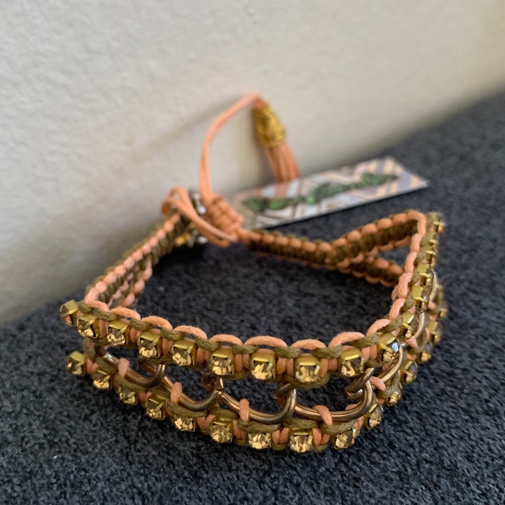 Brand new bracelet with rhinestone